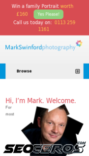 markswinford.co.uk mobil preview