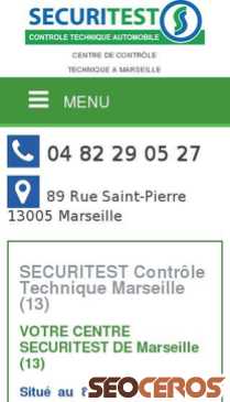 marseille-controle-technique.fr mobil előnézeti kép