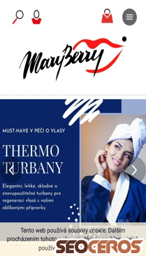 maryberry.cz mobil Vista previa