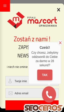 mascort.pl mobil previzualizare
