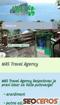 mastravel.agency mobil Vista previa