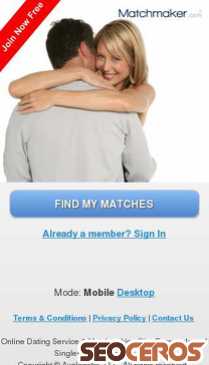 matchmaker.com mobil előnézeti kép