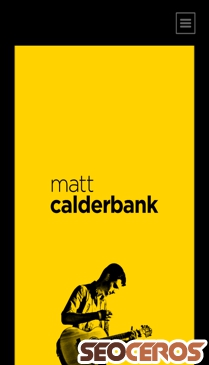 mattcalderbank.co.uk mobil förhandsvisning