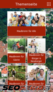 maulbronn.de mobil előnézeti kép