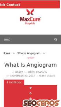 maxcurehospitals.com/what-is-angiogram mobil obraz podglądowy