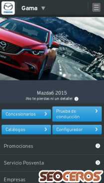 mazda.es mobil náhľad obrázku