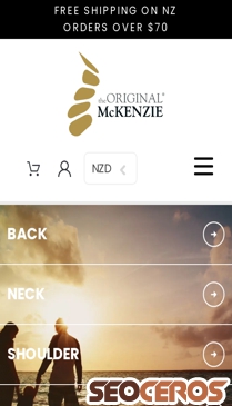 mckenziemethod.com mobil vista previa