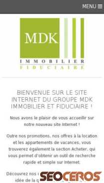 mdk-immobilier.ch mobil preview