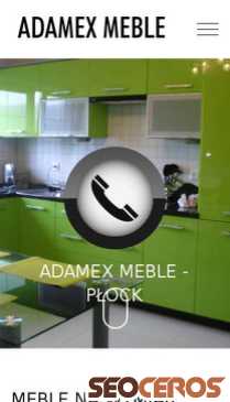 meble-adamex.eu mobil förhandsvisning