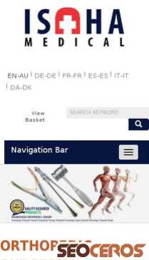 medical-isaha.com/en/categories/orthopedic-surgery-instruments-tools mobil preview