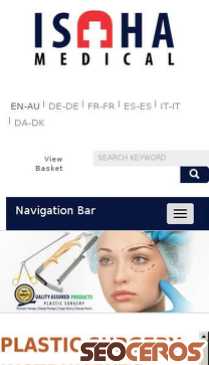 medical-isaha.com/en/products/cosmetic-and-plastic-surgery-instruments/super-cut-scissors mobil prikaz slike