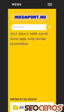 megaport.hu mobil preview