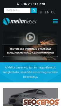 meliorlaser.hu mobil előnézeti kép