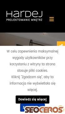 mhardej.pl mobil preview