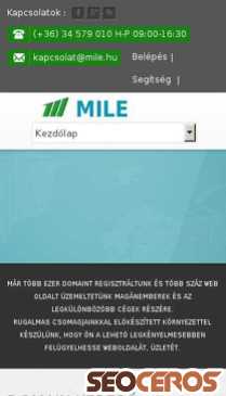 mile.hu mobil előnézeti kép