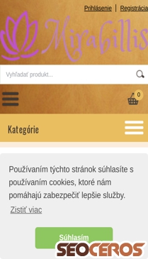 mirabillis.eu mobil náhľad obrázku