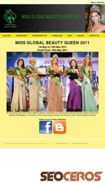 missglobalbeauty.org mobil preview