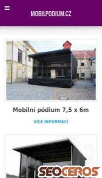 mobilpodium.cz mobil előnézeti kép