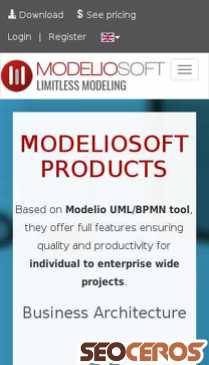 modeliosoft.com/en/home-2.html mobil Vorschau