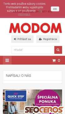 modomlm.sk mobil preview