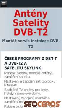montaz-anteny.cz mobil förhandsvisning