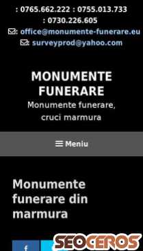 monumente-funerare.eu mobil obraz podglądowy