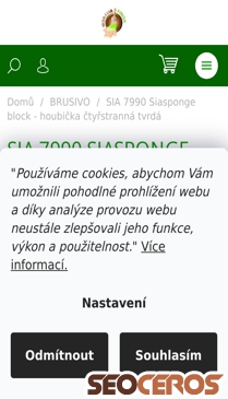 moraviafinish.cz/brusivo-3/7990-siasponge-block-houbicka-ctyrstranna-tvrda mobil anteprima