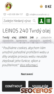 moraviafinish.cz/leinos-240-tvrdy-olej-na-drevo mobil प्रीव्यू 