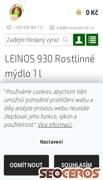 moraviafinish.cz/leinos-pece-a-udrzba/leinos-930-rostlinne-mydlo mobil náhled obrázku