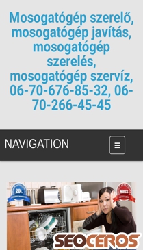 mosogatogepszerviz.net mobil náhľad obrázku