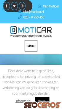 moticar.nl mobil preview