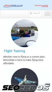 gliding-club.co.uk mobil previzualizare