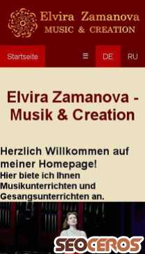 musicandcreation.com mobil Vorschau