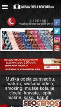 muska-odela-beograd.com mobil previzualizare