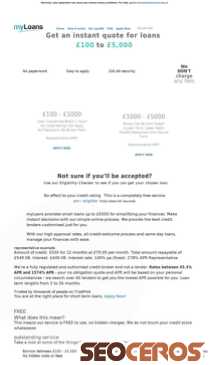 my-loans.co.uk mobil förhandsvisning