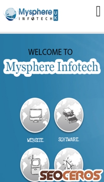 mysphereinfotech.co.uk mobil előnézeti kép