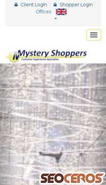 mystery-shoppers.co.uk mobil Vista previa