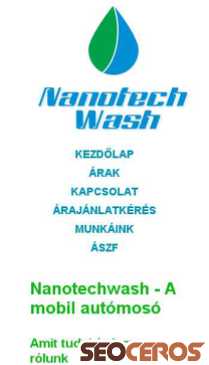 nanotechwash.hu mobil Vorschau