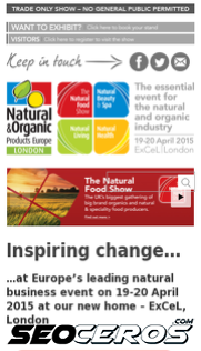 naturalproducts.co.uk mobil vista previa