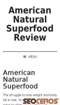 naturalsuperfoodprotein.com mobil förhandsvisning