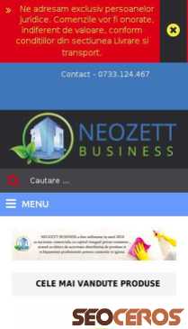 neozett.ro mobil förhandsvisning