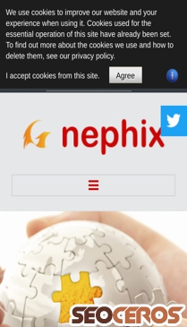 nephix.com mobil vista previa