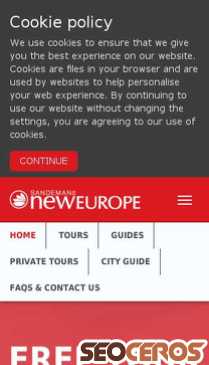 neweuropetours.eu/berlin/en/home mobil 미리보기