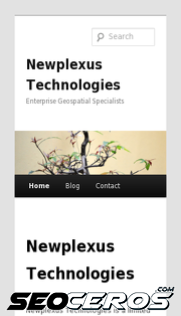 newplexus.co.uk mobil előnézeti kép