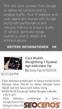 newsalafy.top mobil preview