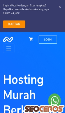 niagahoster.co.id/hosting-murah mobil Vista previa