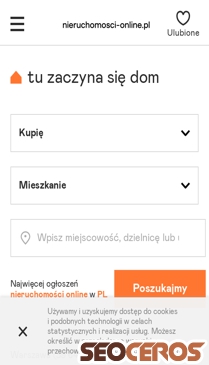nieruchomosci-online.pl mobil previzualizare