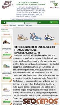 nikesneaker2019.fr mobil náhled obrázku