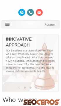 nixsolutions.com mobil preview