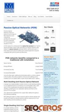 nmcabling.co.uk/passive-optical-network-pon-installation mobil previzualizare